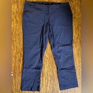 Lane Bryant Navy Blue Women's Trousers